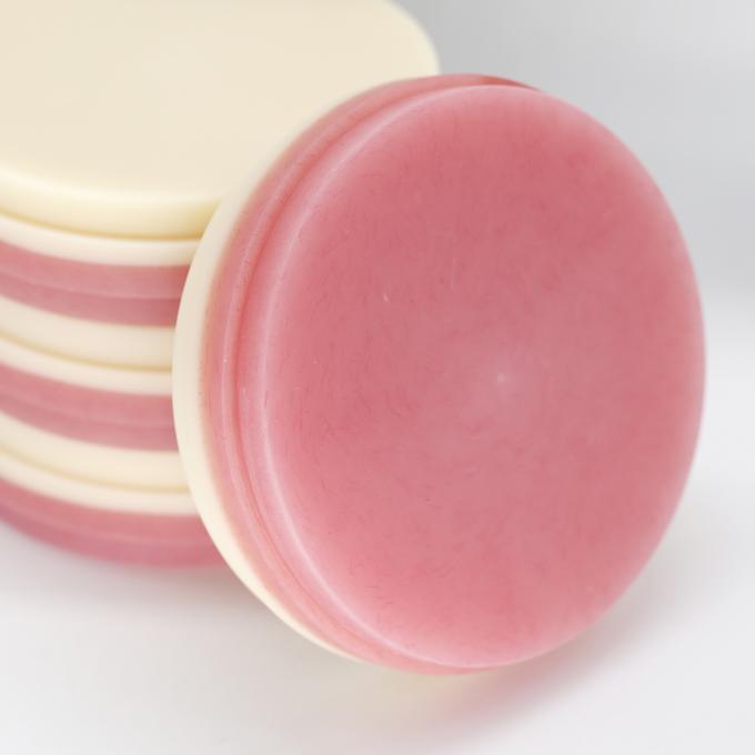 Pink Pmma Denture Base Materials Double Shade PMMA Dental Crown