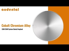 Dental CAD/CAM Milling CoCr Cobalt Chrome Block Disc Industry Manufacturer