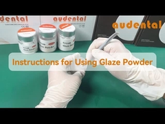 Audental Best selling zirconia ceramic glaze powder for dental laboratory used