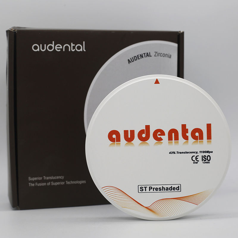 ST Pre Shaded Dental Zirconia Block Super Translucency Disc 98mm