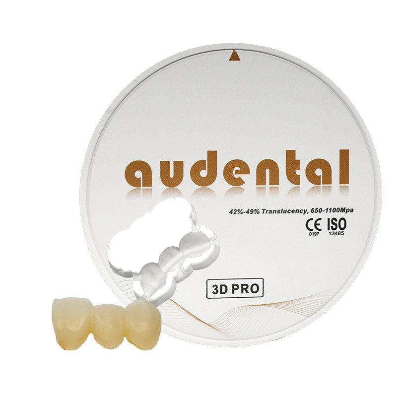 Gradient 3D Multilayer Zirconia Blank Zirconia Dental Material Lab FDA