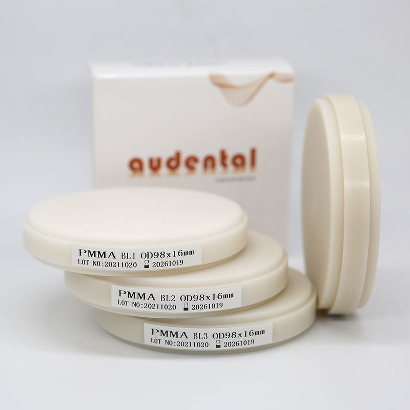 Best Dental Cad Cam 98mm PMMA Block For Digital Dental Lab Open system