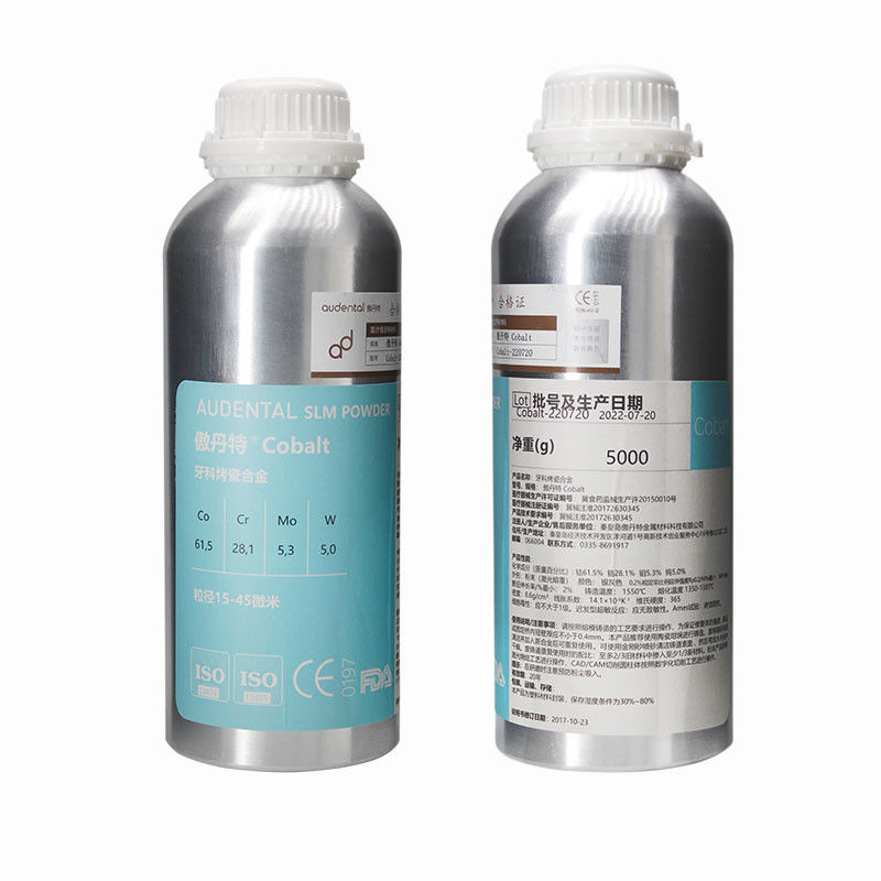 High-Performance CoCr Cobalt Chromium Dental 3D Metal Print for Various Indications