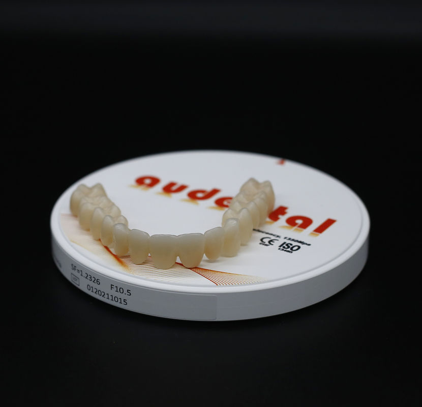 HT White Lithium Disilicate Blocks Zirconia CAD CAM Materials For Dental Lab