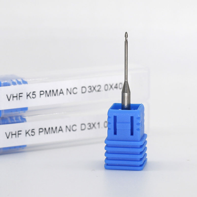 PMMA CAD CAM Dental Milling Tools K5 VHF Milling Bur 40mm Long