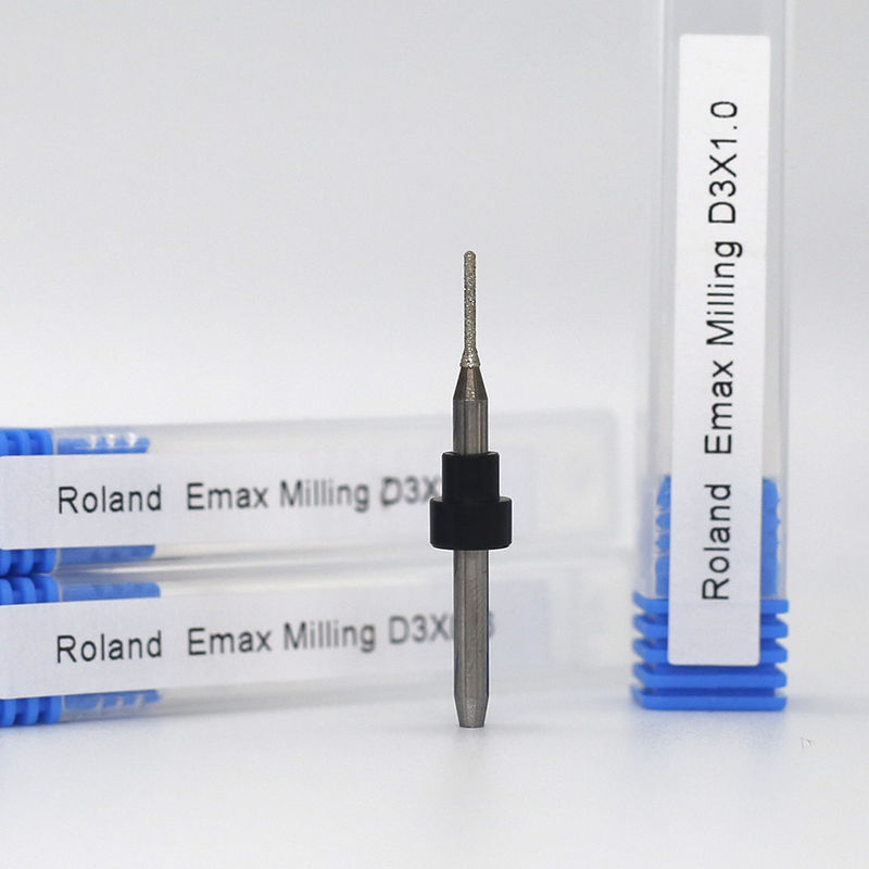 Emax Glass Roland Zirconia Milling Bur Ceramic Lithium Disilicate Milling Tools