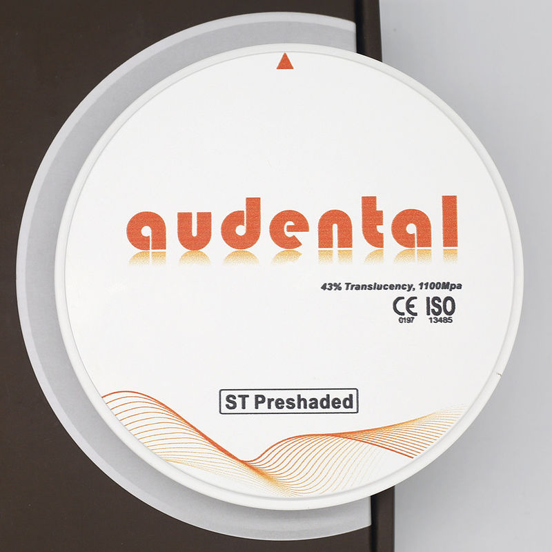 Translucent Vita 16 ST-Plus Zirconia Block Round Disc with 46% Translucency and 900Mpa Strength