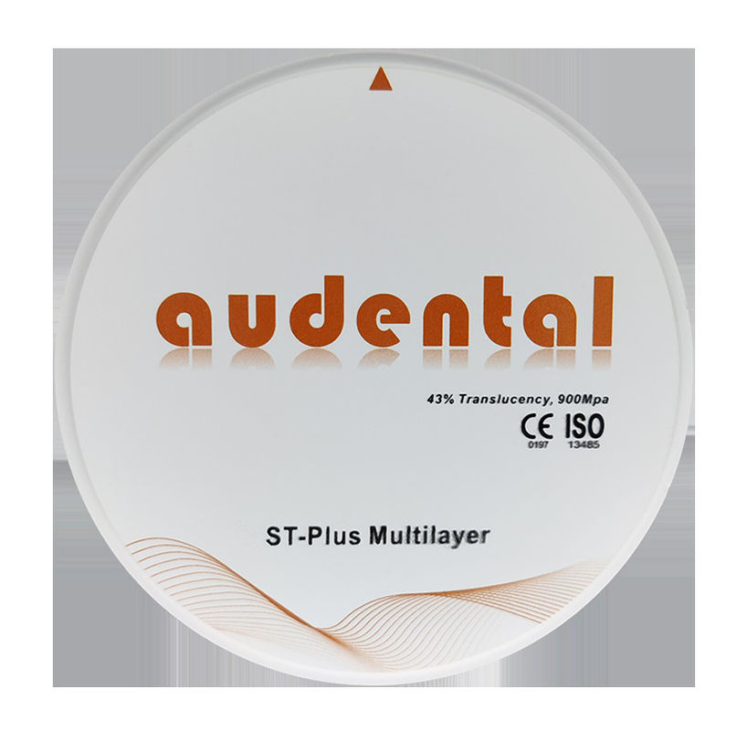 Translucent Vita 16 ST-Plus Zirconia Block Round Disc with 46% Translucency and 900Mpa Strength