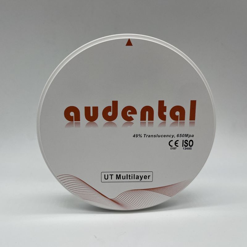 UT/DUT Multilayer Dental Zirconia Block High Translucency and Strength for Optimal Aesthetics