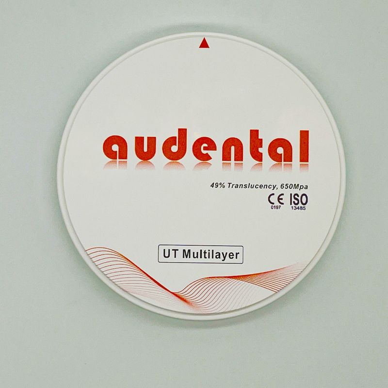 UT/DUT Multilayer Dental Zirconia Block High Translucency and Strength for Optimal Aesthetics