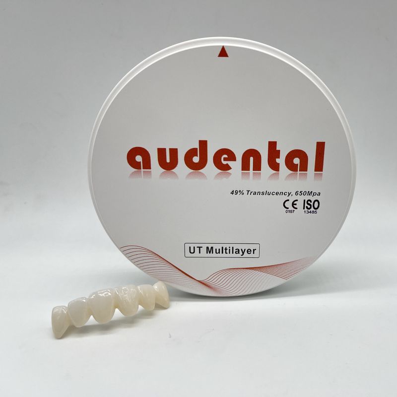UT/DUT Multilayer Dental Zirconia Block High Translucency and Strength for Optimal Aesthetics