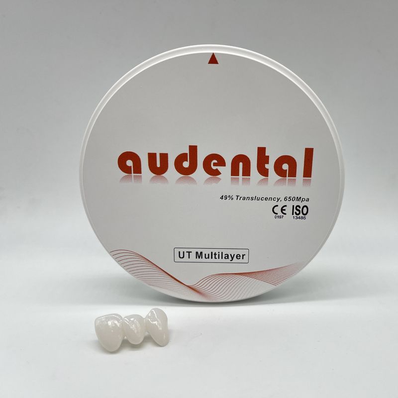 UT/DUT Multilayer Dental Zirconia Block High Translucency and Strength for Optimal Aesthetics