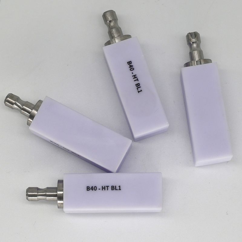 Dental Glass Ceramics B40 HT LT LiSi Block For Veneer Crown Coping Onlay And Bridges Audental