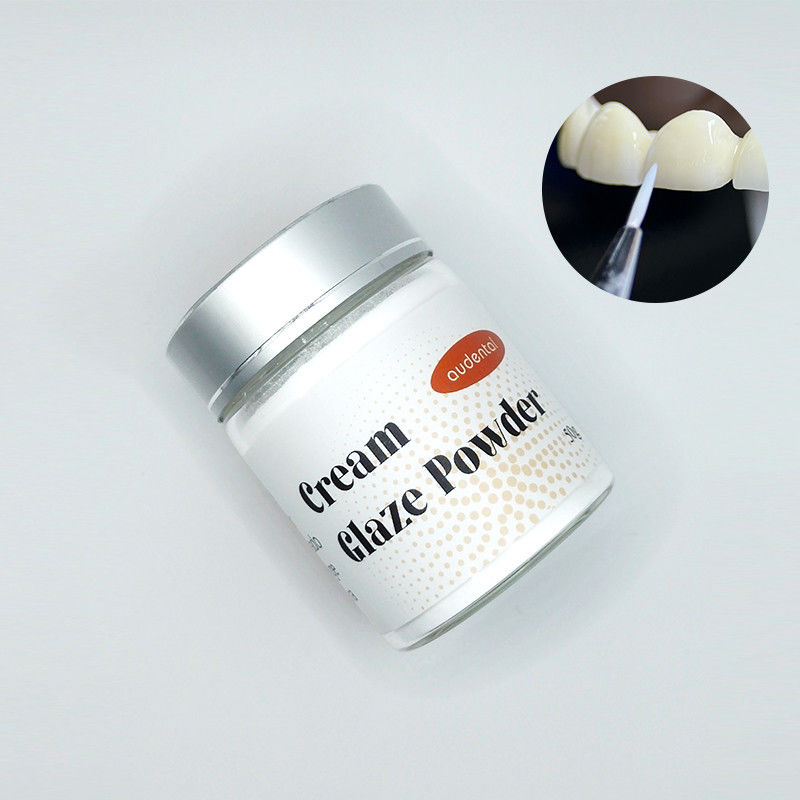 All Ceramic Glaze Powder for High Gloss CAD CAM Dental Zirconia Block from Audental