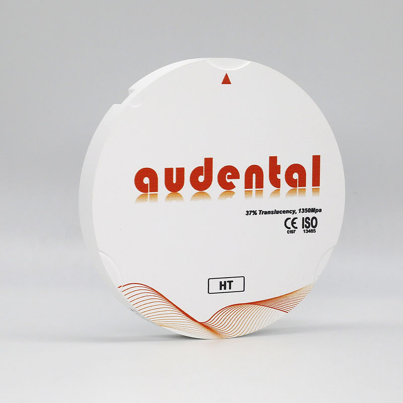 Audental HT White Zirconia Disc For Dental 98/95/92mm OEM/ODM Dental Supplier