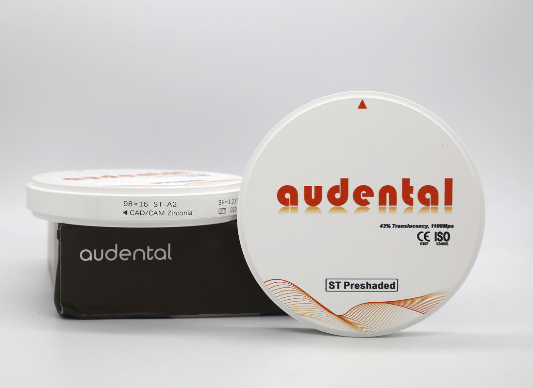 Full-Contour Crown and Bridge Pre Shaded Zirconia Block Zirconia and Roland Weiland Origin Yena Audental