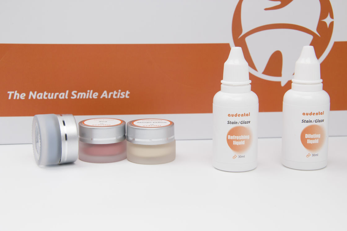 Stain Glaze Paste Set for Dental Lab Equipment Achieve Ideal Effect in One Staining