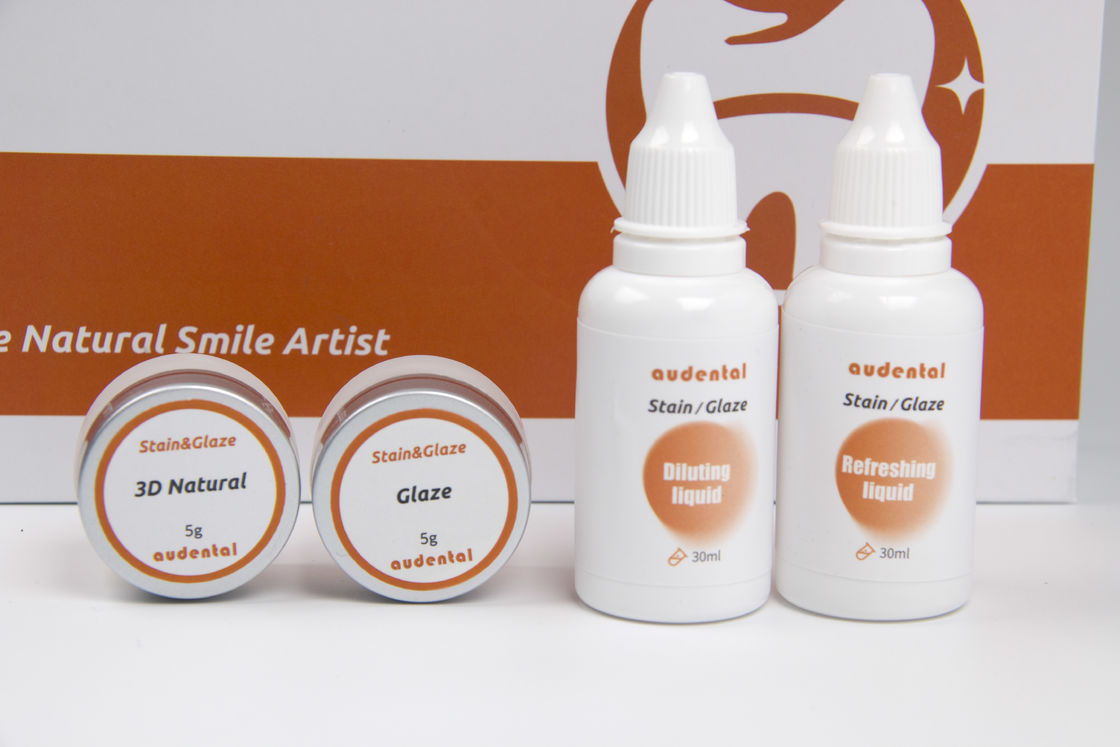 Stain Glaze Paste Set for Dental Lab Equipment Achieve Ideal Effect in One Staining