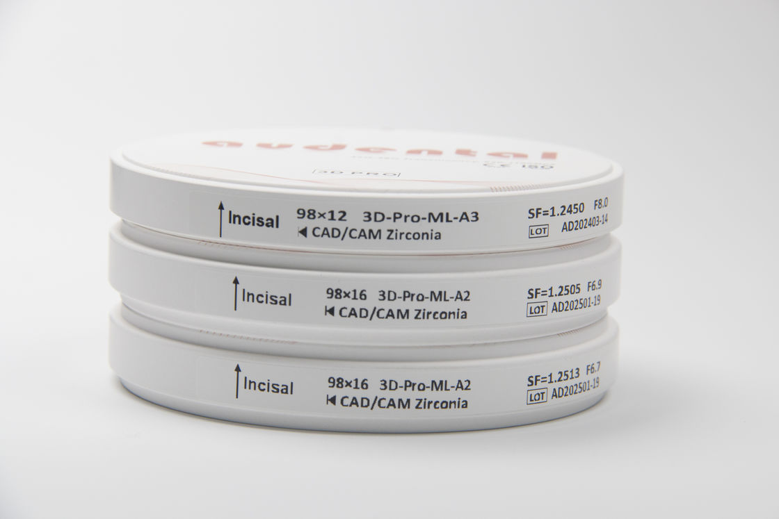 Outstanding Aesthetic Dental Zirconia Block for CAD CAM System and Natural-Looking Teeth