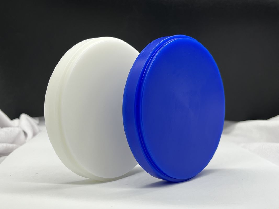 CE FDA Certified Dental Wax Disc Block for High Speed Milling Machines in Green Blue White Grey