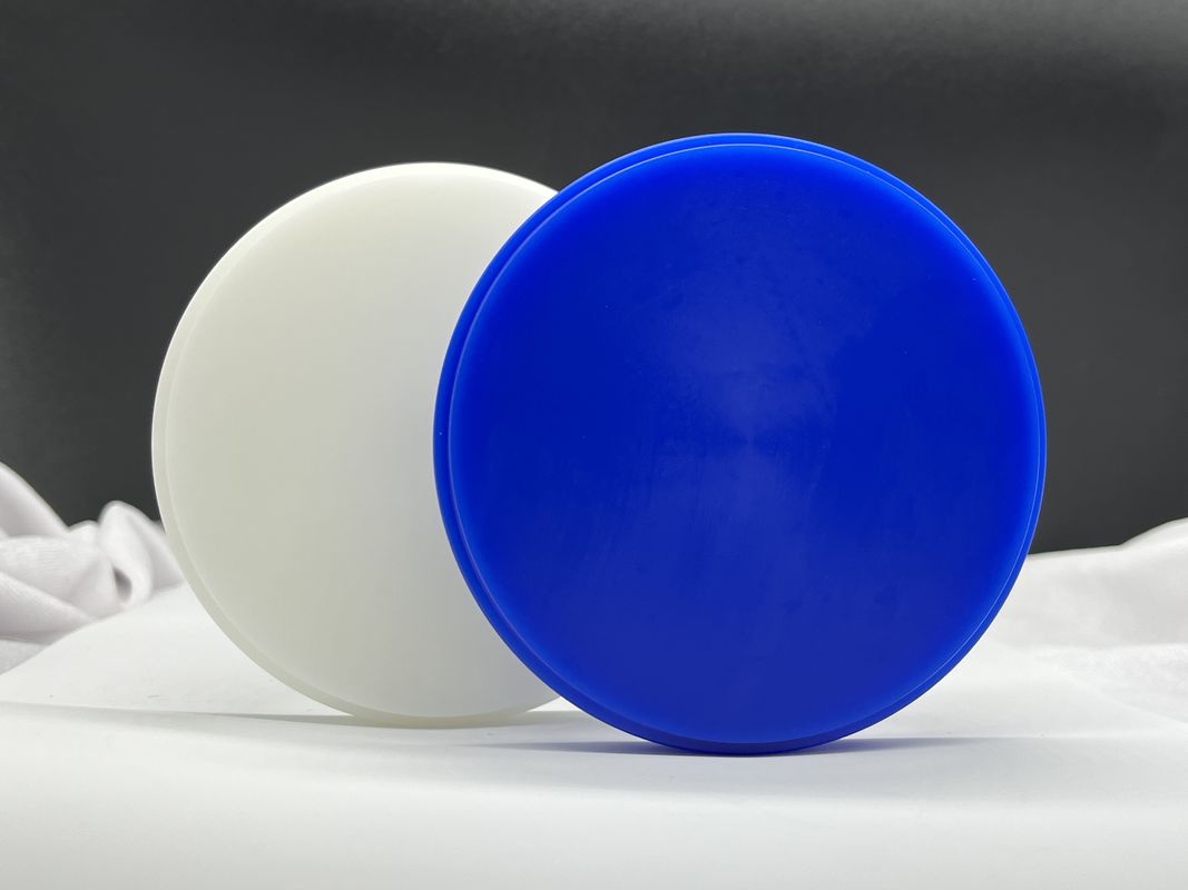 CE FDA Certified Dental Wax Disc Block for High Speed Milling Machines in Green Blue White Grey