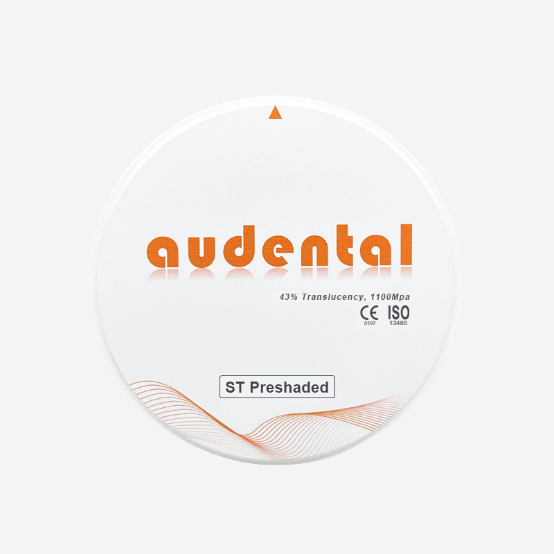 Full-Contour Crown and Bridge Pre Shaded Zirconia Block Zirconia and Roland Weiland Origin Yena Audental