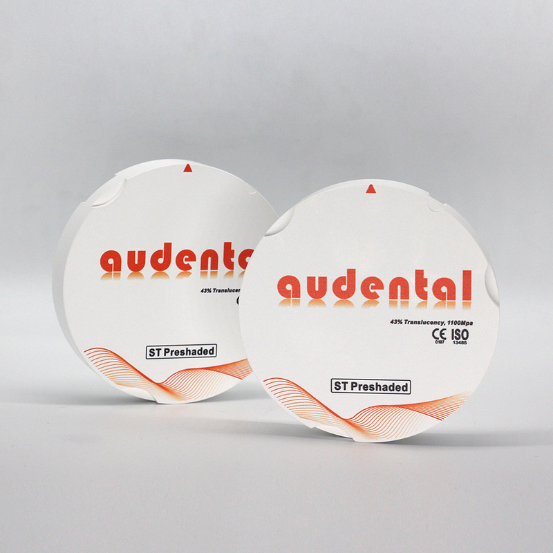 Full-Contour Crown and Bridge Pre Shaded Zirconia Block Zirconia and Roland Weiland Origin Yena Audental