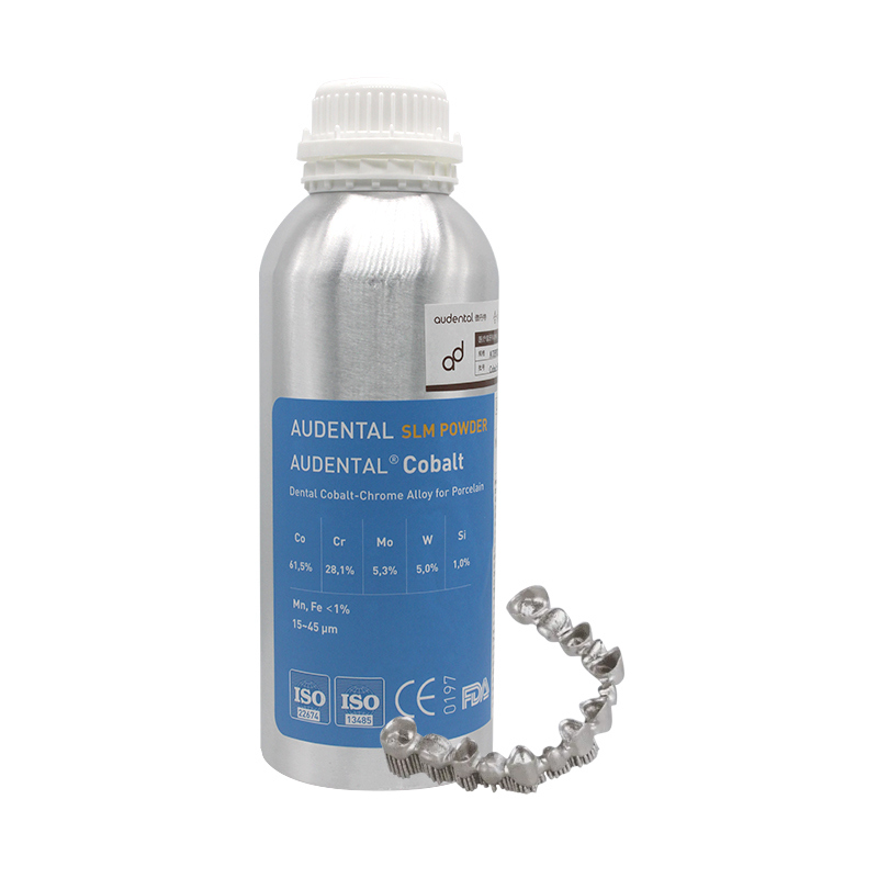 Audental CoCr SLM Powder High-Purity Cobalt-Chromium Alloy for Dental 3D Metal Printing and Laser Sintering