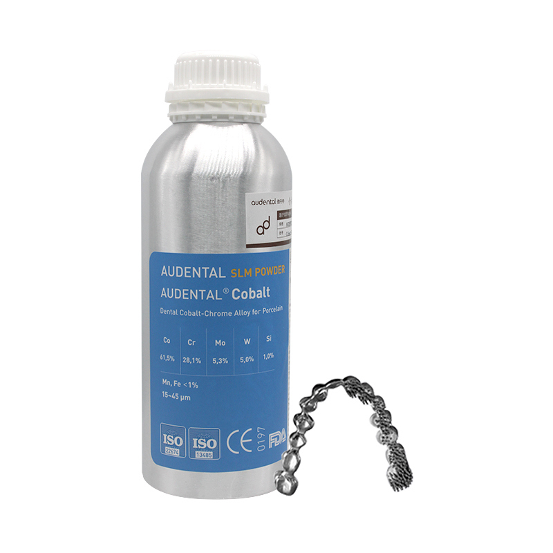 Audental CoCr SLM Powder High-Purity Cobalt-Chromium Alloy for Dental 3D Metal Printing and Laser Sintering