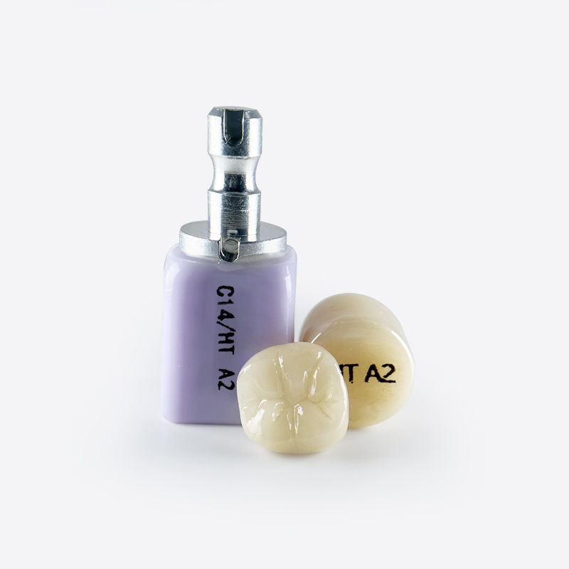 Audental Dental Lab Materials Glass Ceramic Zirconia Block Lithium Disilicate Block Ingot for Dental Restoration