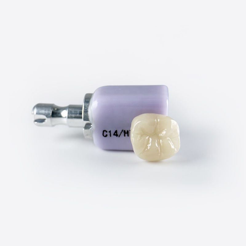 Audental Dental Lab Materials Glass Ceramic Zirconia Block Lithium Disilicate Block Ingot for Dental Restoration
