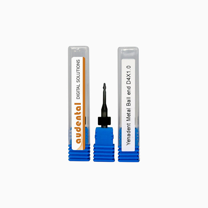 Zirconia Milling Bur DLC coated milling bur providing enhanced wear resistance and surface finish for zirconia CAD CAM milling