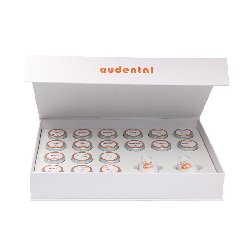 Dental Lab Stain & Glaze Paste 25ml Liquid 4g 3D Glaze Paste Stain and Glazing Material