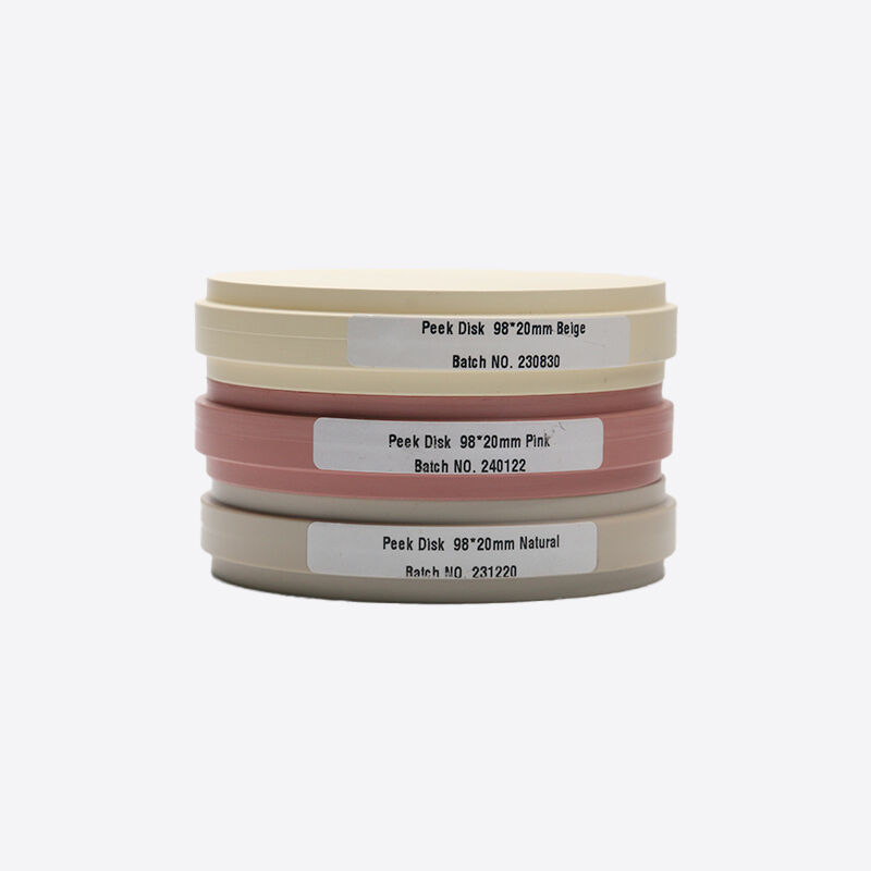 Dental Pmma Block High Density 132 to 151 Gram per Milliliter Suitable for Temporary Dental Restorations and Frameworks