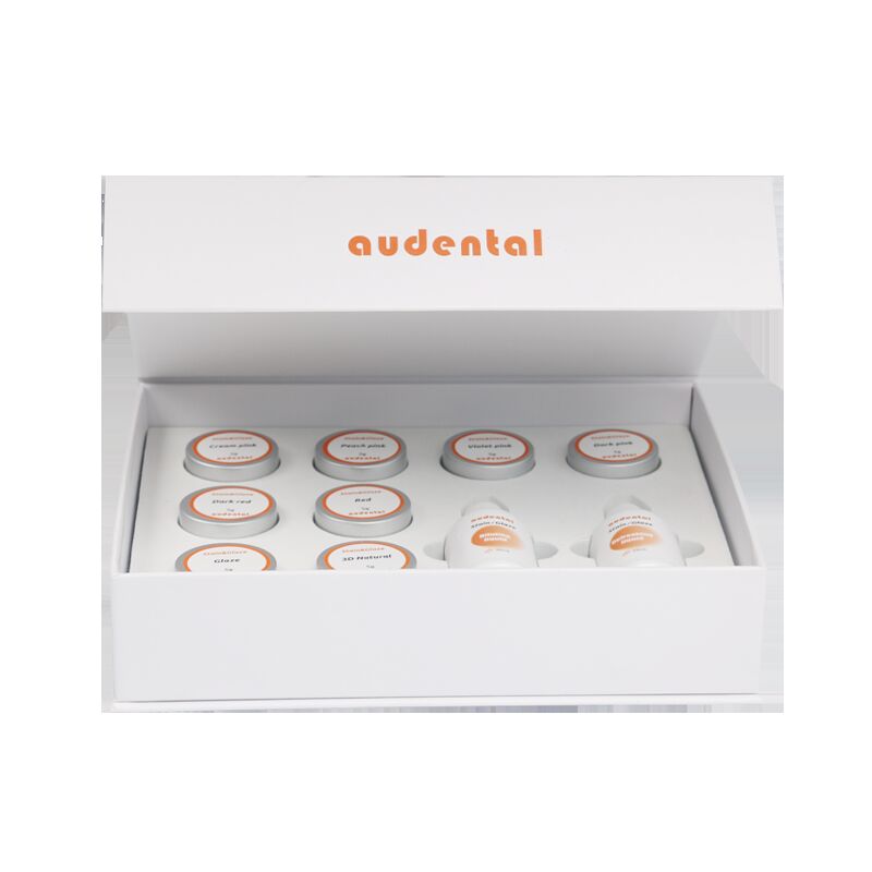 Dental Lab Equipment Providing Shade Reproduction and Brilliant Glaze in One Step for Full Contour Zirconia Restorations