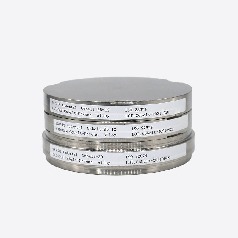 Cobalt Chrome Block dental cobalt chromium alloy disc suitable for crowns bridges implant supported bars and restorations
