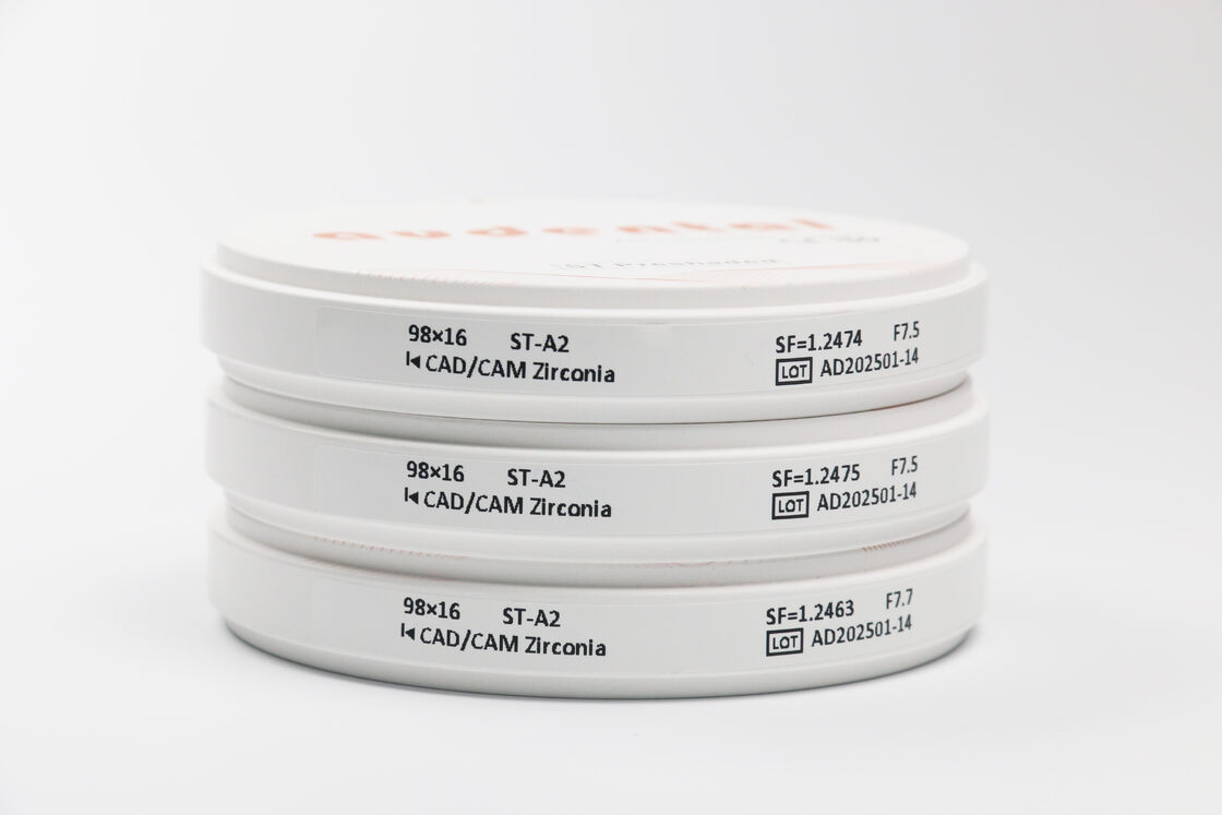 Pre Shaded Zirconia Block Providing Uniform Color Accuracy and High Translucency for Natural Looking Dental Restorations