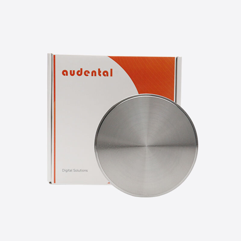 Cobalt Chrome Block cobalt chromium alloy disc engineered for dental restorations including crowns bridges and implant bars