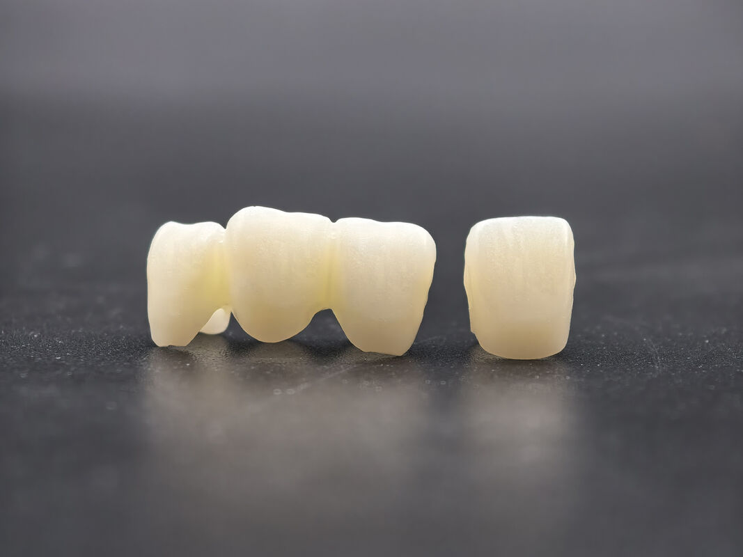 Dental Zirconia Block preshaded for CADCAM processing with superior strength and translucency closely mimicking natural teeth