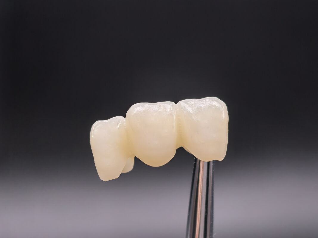 Dental Zirconia Block preshaded for CADCAM processing with superior strength and translucency closely mimicking natural teeth