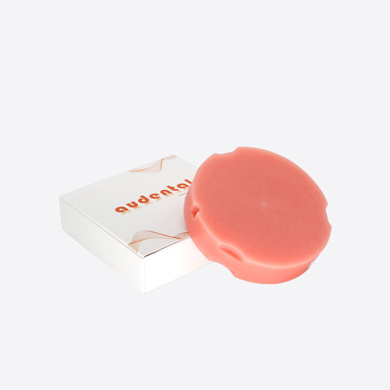 Dental Pmma Block Pink A2 Suitable for Dental Lab Milling Temporary Crowns Bridges Full Dentures and Frameworks with Flexural Strength