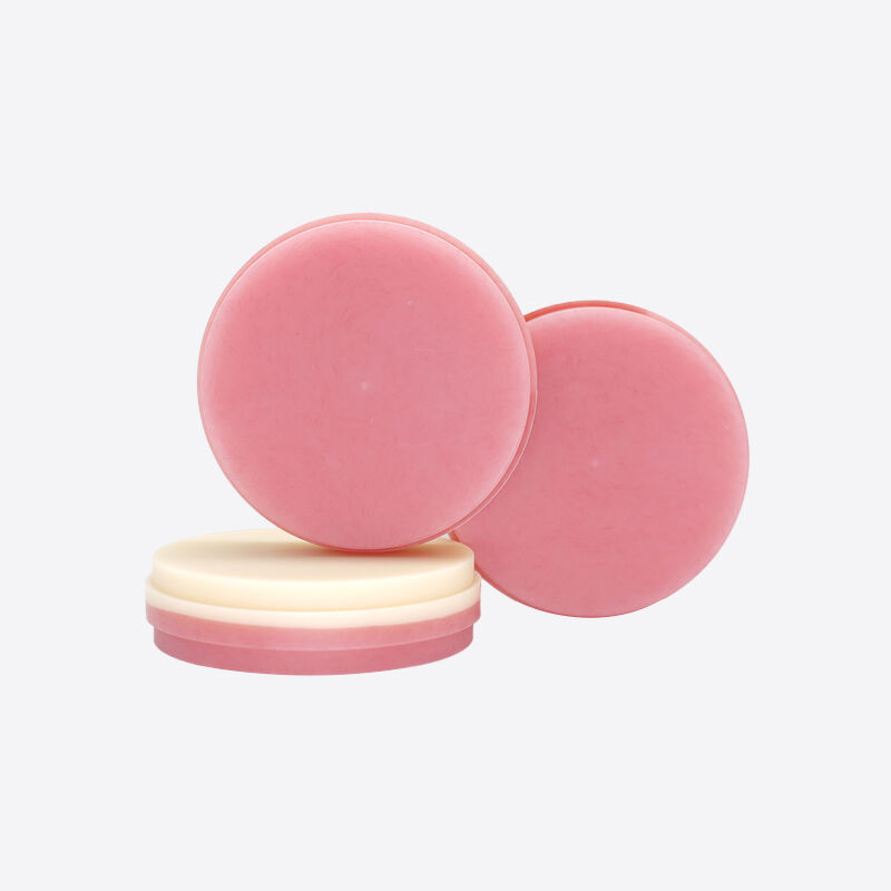 Dental Pmma Block Pink A2 Suitable for Dental Lab Milling Temporary Crowns Bridges Full Dentures and Frameworks with Flexural Strength