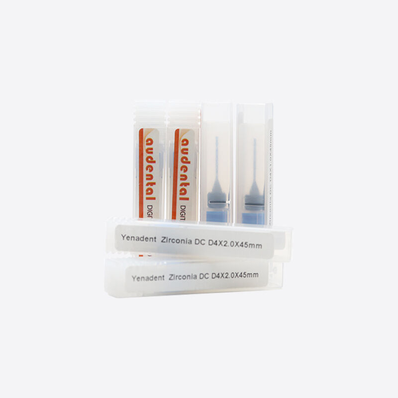 Zirconia Milling Bur DLC coated CAD CAM tool optimized for detailed clean edges and milling of zirconia and PMMA dental materials
