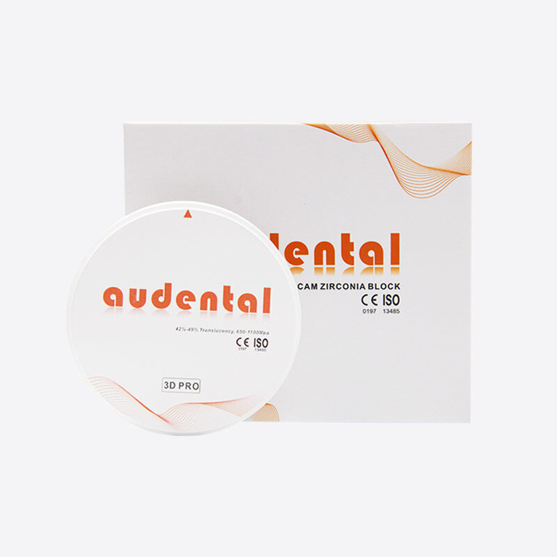 Dental Zirconia Block optimized for CAD CAM milling machines to produce precise and durable dental prosthetic components