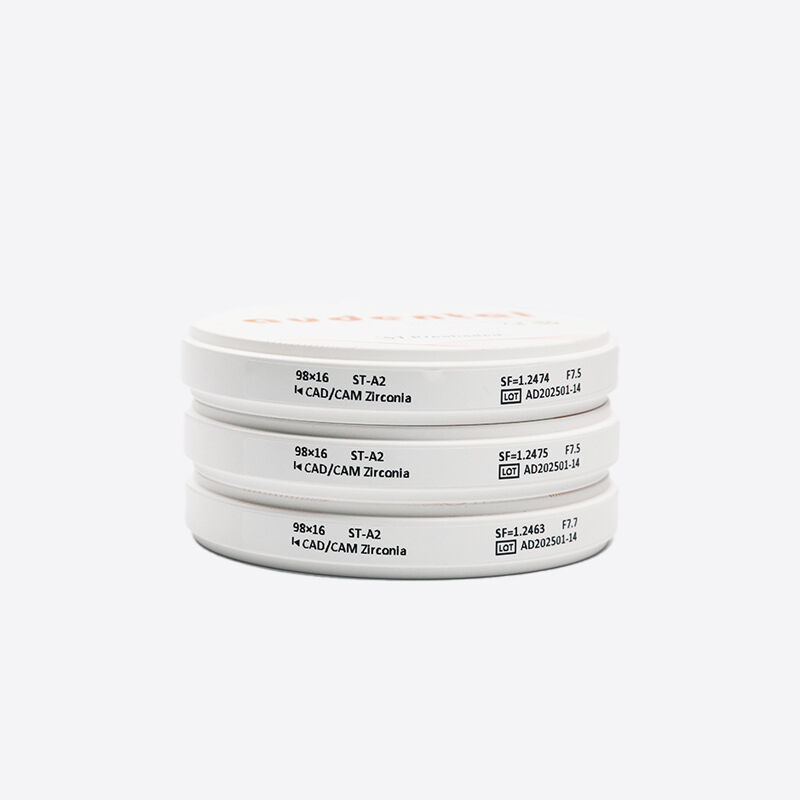 Pre Shaded Zirconia Block Providing Predictable and Uniform Color Results in Full VITA 16 Shades for Dental Restorations