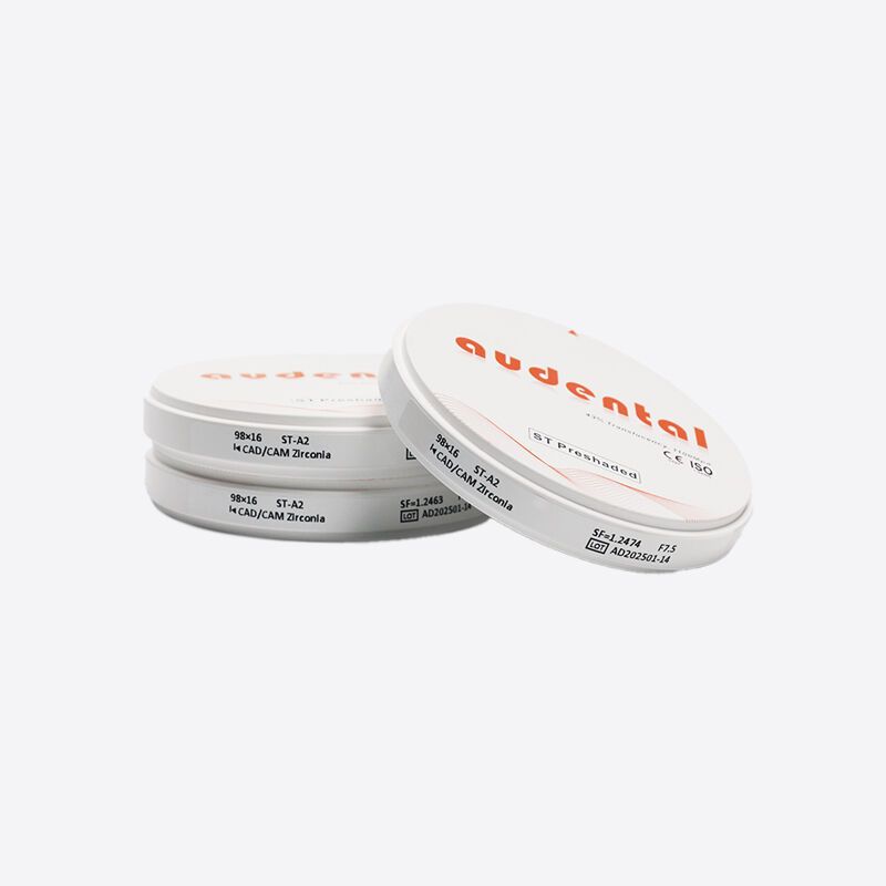 Pre Shaded Zirconia Block Providing Predictable and Uniform Color Results in Full VITA 16 Shades for Dental Restorations