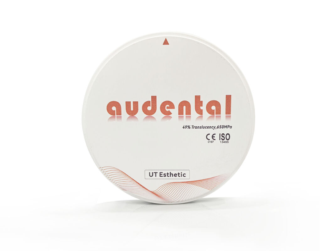 Dental Zirconia Block designed for natural esthetic anterior restorations with 650MPa strength and fast CAD CAM processing