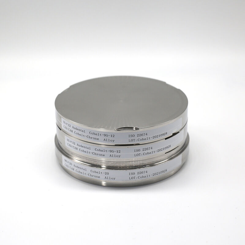 Durable Cobalt Chrome Block alloy disc for dental milling providing high tensile strength corrosion resistance and performance