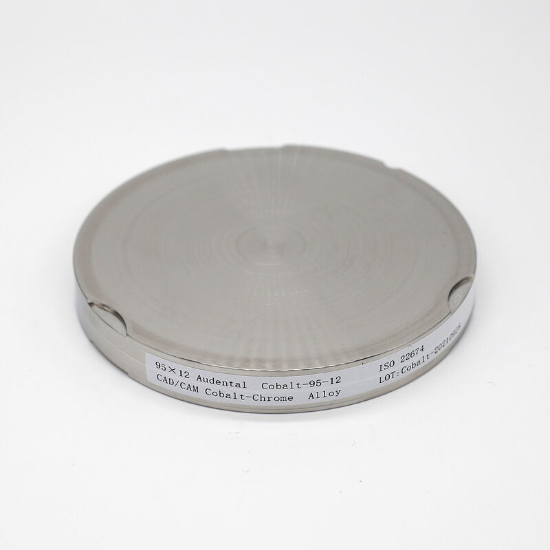 Durable Cobalt Chrome Block alloy disc for dental milling providing high tensile strength corrosion resistance and performance