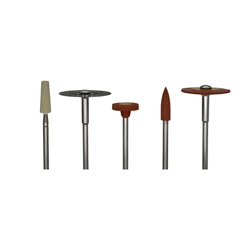 Zirconia Polishing Bur diamond polishing and milling tool kit designed for finishing of zirconia PMMA and wax materials